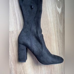 NEW Aldo Over-the-Knee Black Suede Boots